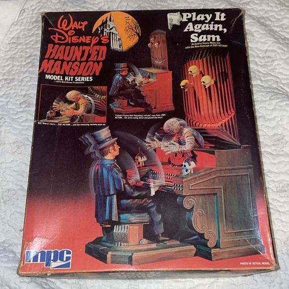 Disney Other - Vintage Walt Disney Haunted Mansion “Play It Again, Sam” Model Kit- as is